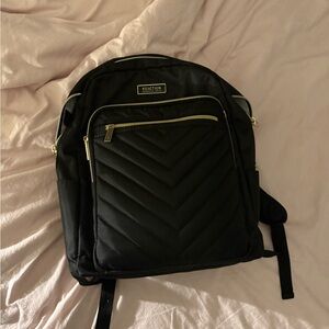 Kenneth Cole Reaction Quilted Black Backpack